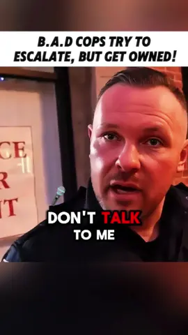 B.a.d Cops Try to Escalate, But Get OWNED! #cops #copsoftiktok #copsontiktok #police #policeofficer #policeoftiktok #bodycam #TikTok #foryou #ego #law #lawsuit #viral #trending 