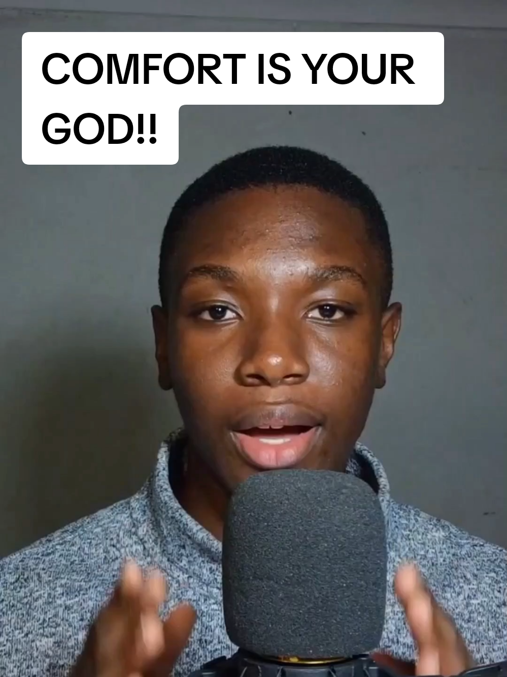 Comfort is killing your faith. Step out and follow Christ. #creatorsearchinsights #christiantiktok #fyp #prayer #sama28 #southafrica 