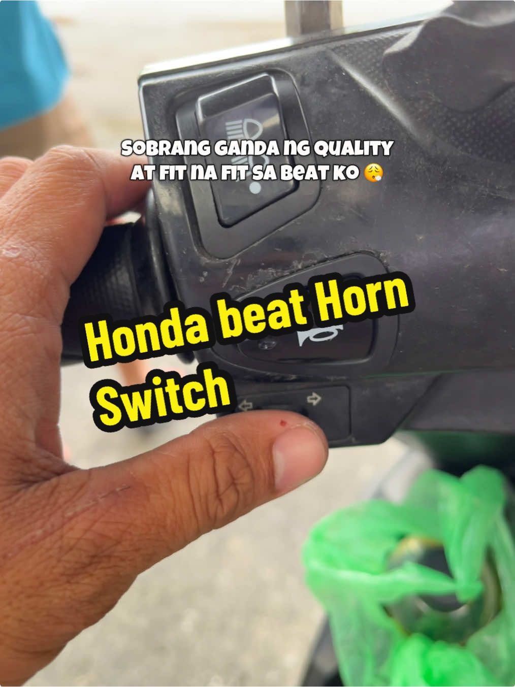 Ito yung legit na horn switch for beat. 🤞😮‍💨 #hondabeathornswitch #hornswitch #hondaswitch #indoconcept🇮🇩 #essentialken #essentialken #tiktokaffiliate #tiktokproducts 