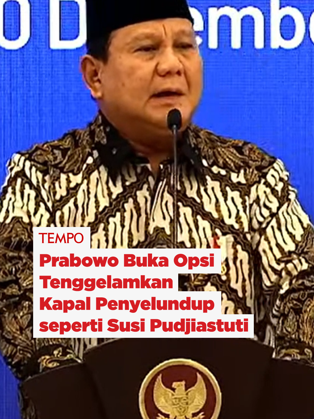 Presiden Prabowo Subianto membuka opsi menenggelamkan kapal penyelundup komoditas tekstil dari luar negeri. Bagaimana lengkapnya? #prabowosubianto #prabowo #kapal #tenggelam #tekstil #komoditastekstil #tempodotco #tempomedia #berita #fypindonesia #fyp #tiktokberita