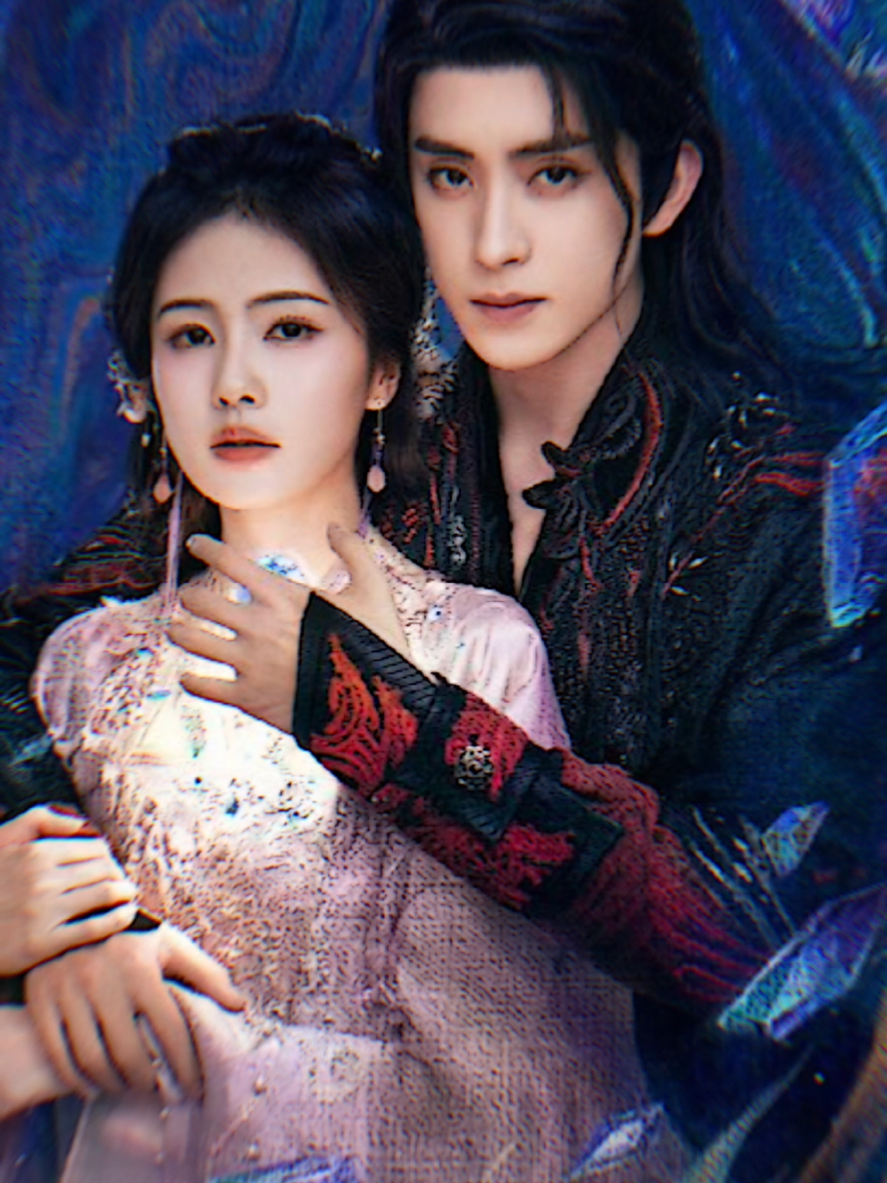 We officially can meet them on January 7th!! 😭🫶 #moonlightmystique #bailu #aoruipeng #cdrama #fyp 