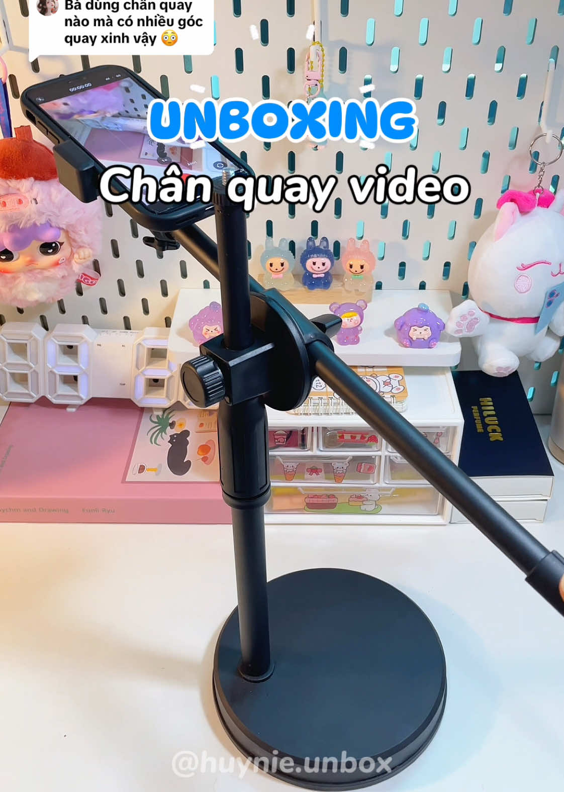 Trả lời @BTYN chân quay giúp tui dễ dàng lựa chọn góc quay đẹp đây #chanquayvideo #macbox #chanquayvideounbox #huynieunbox #unboxing #review #chanquay360 #affiliatemarketing #affiliate 