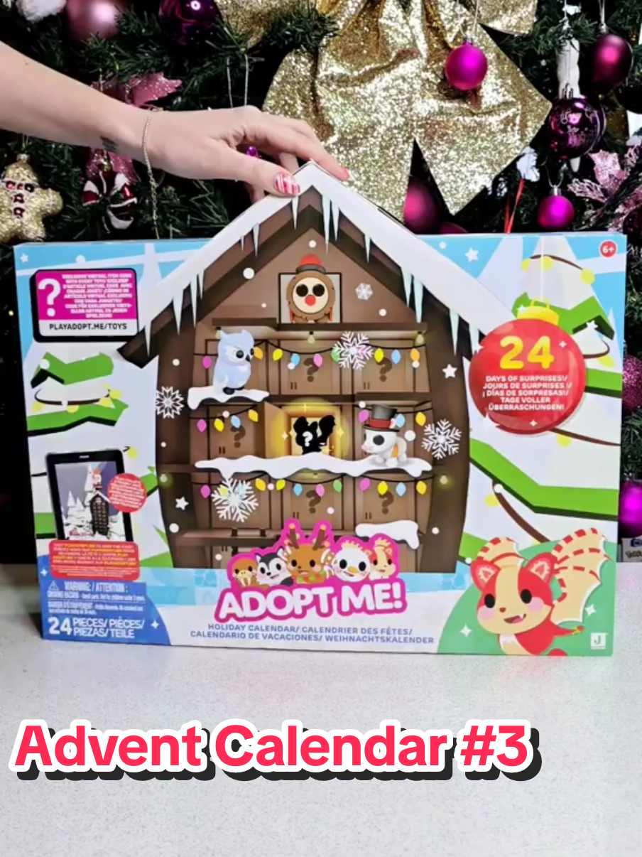 #asmr Christmas Advent #3🎄Roblox Adopt Me Holiday Advent Calendar 2024🎁 #toy #unboxingtoys #roblox #adoptme #adoptmeroblox #adoptmeadventcalendar #advent #adventcalendar #christmas 