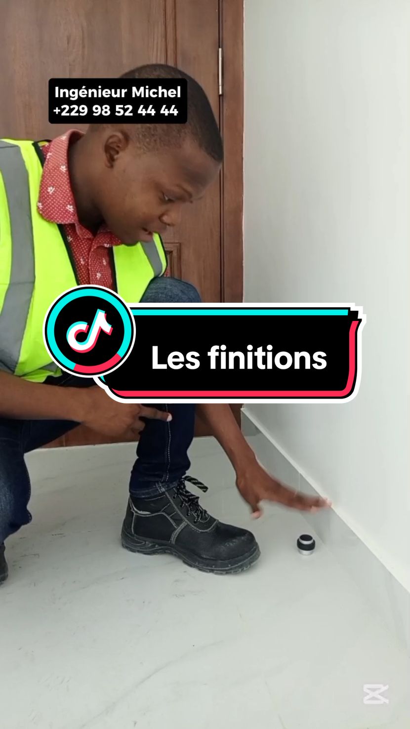 La finition dans la construction : les butés de portes pour protéger vos murs #finition #construction #luxury #luxuryhomes #homedesign #benintiktok🇧🇯 