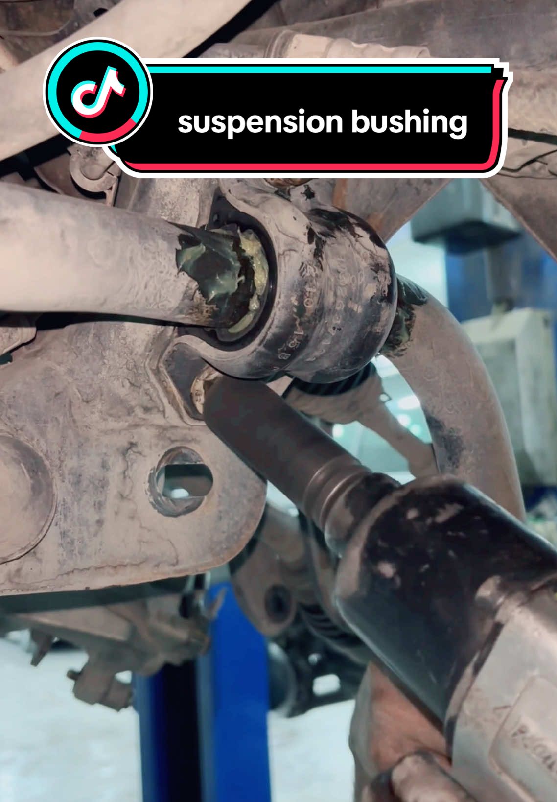 stabilizer suspension bush sound 🛠️ #mechanic #motivation #automotive #ideas #suspension #carsoftiktok #fyp 