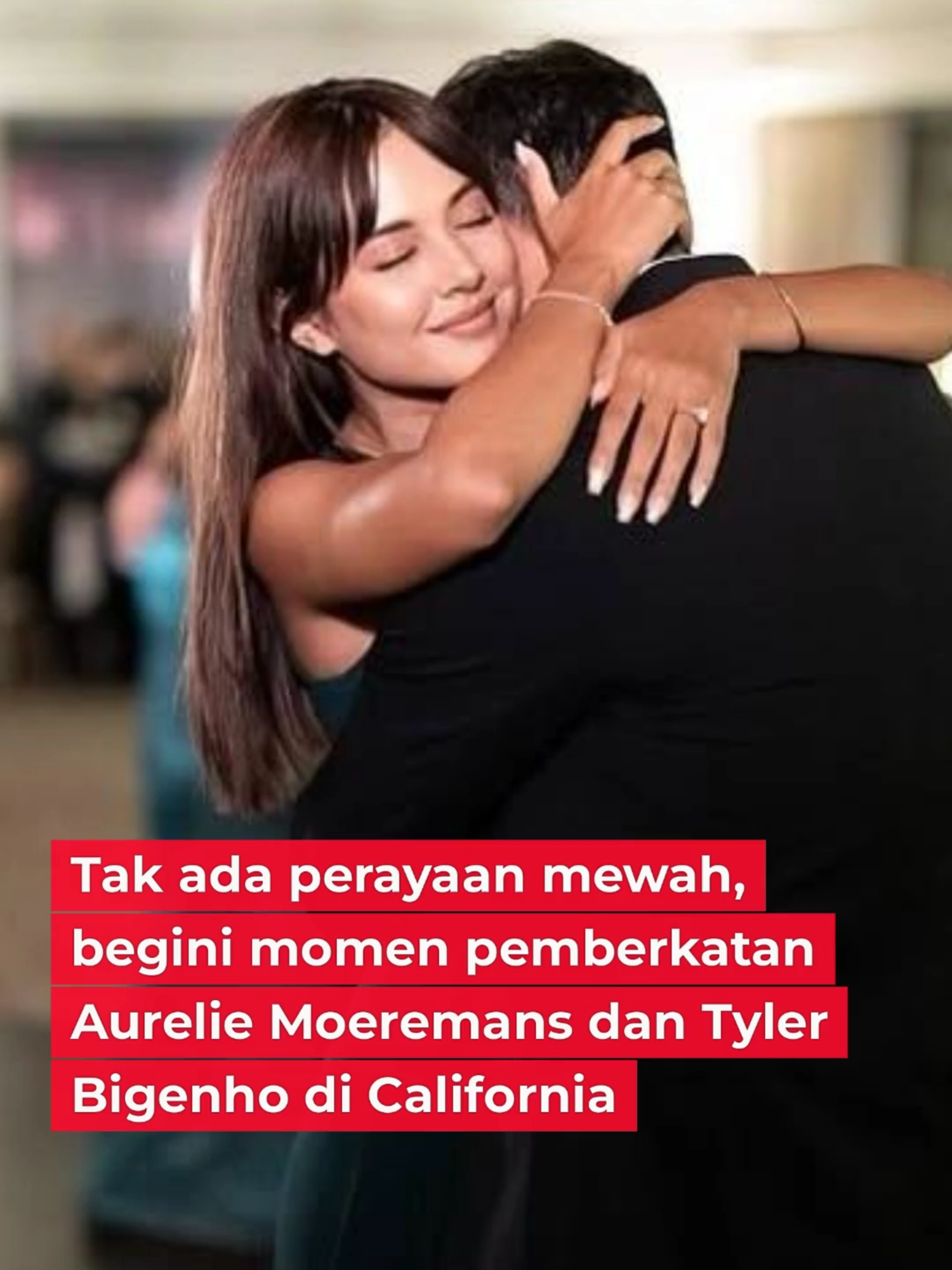 Tak ada perayaan mewah, begini momen pemberkatan Aurelie Moeremans dan Tyler Bigenho di California. #Viral #Trending #Happening #Showbiz #Selebriti #AurelieMoeremans #TylerBigenho #fyp