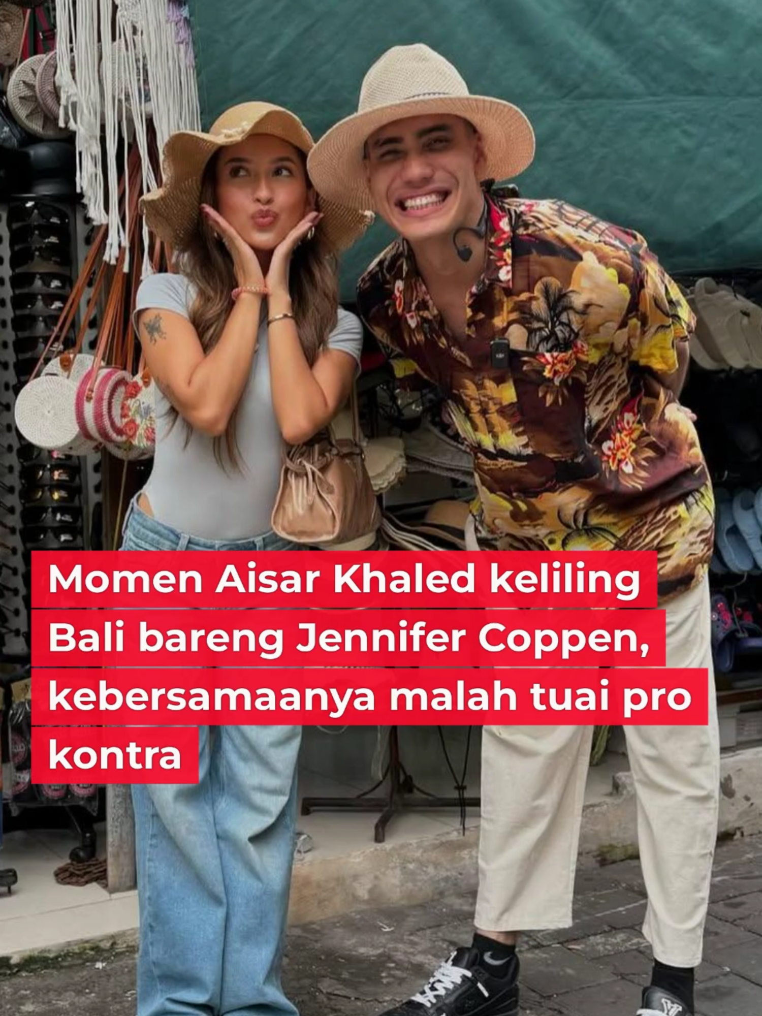 Momen Aisar Khaled keliling Bali bareng Jennifer Coppen, kebersamaanya malah tuai pro kontra. #Viral #Trending #Happening #Showbiz #Selebriti #AisarKhaled #JenniferCoppen #fyp