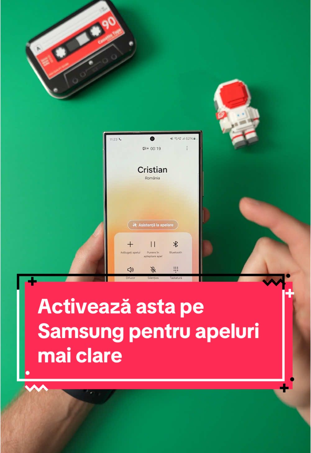 Cel mai vizualizat clip publicat de mine în 2024 🤩 Activează asta pe Samsung pentru apeluri mai clare. #invatapetiktok #ceaiaflatazi #curiozitati #samsung 