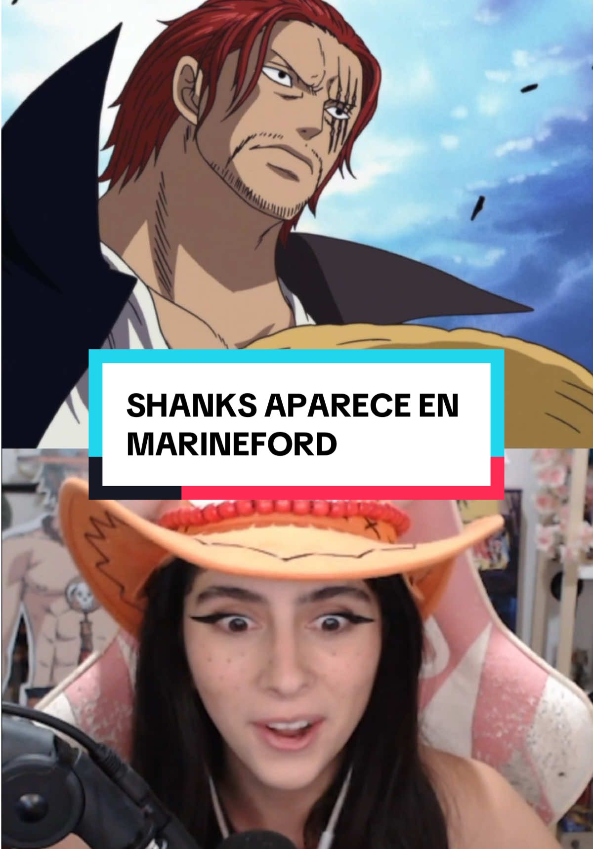 Shanks el mejor momento de Marineford #marineford #shanks #onepiece #shanksonepiece #ace 