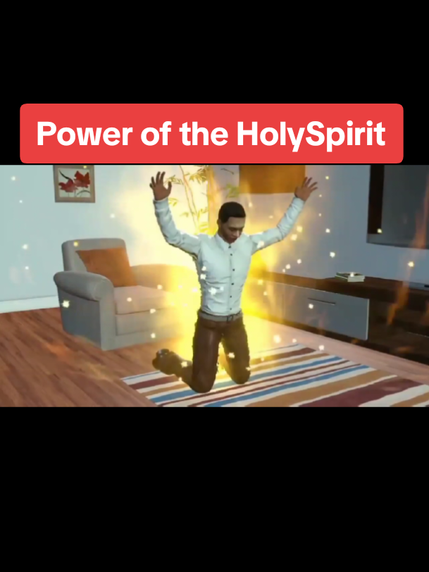 POWER OF THE HOLYSPIRIT 🔥 #christiantiktok #childofGod #christiananimation #spiritualtiktok #spiritualwarfare #pray #haronmorris #holyspirit #fypage 