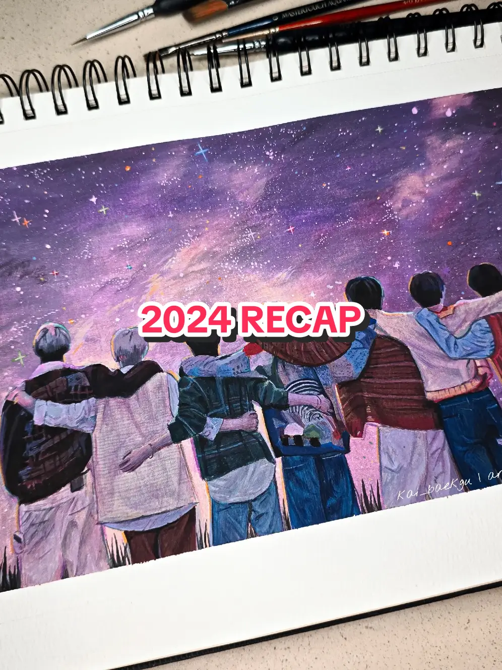 ✨ 2024 enhypen fanart recap ✨ #enhypen #enhypenfanart #fanart #kpop  #kpopfanart #jungwon #heeseung #jay #jake  #sunghoon #sunoo #ni_ki #art #artbyhermosa #fyp #foryou #foryoupage #kpopfyp #2024recap @enhypen #gouache #gouachepainting #painting  #drawing #draw