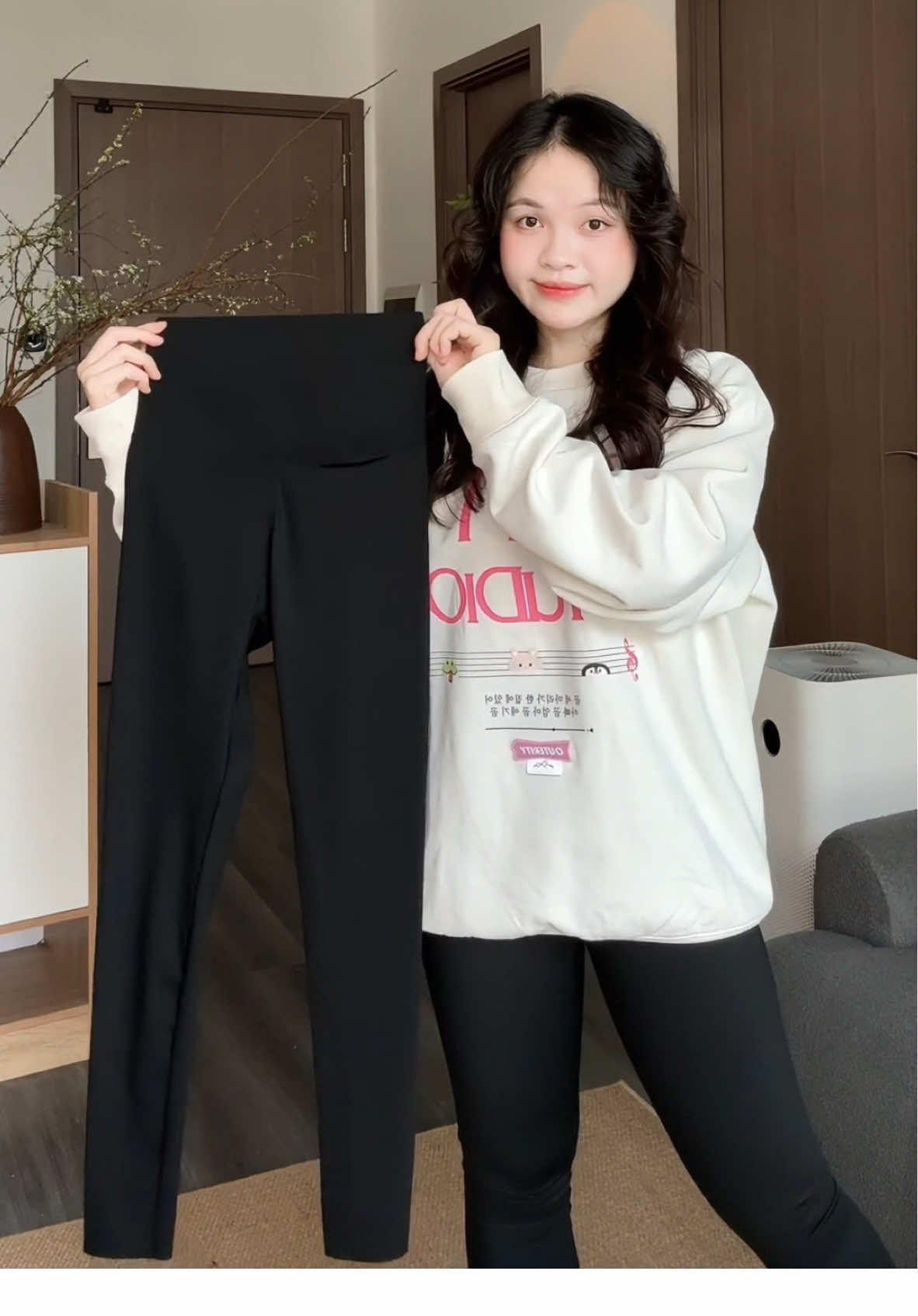 Chiếc quần 4 mùa gọi tên quần legging✨#huongtranreview 