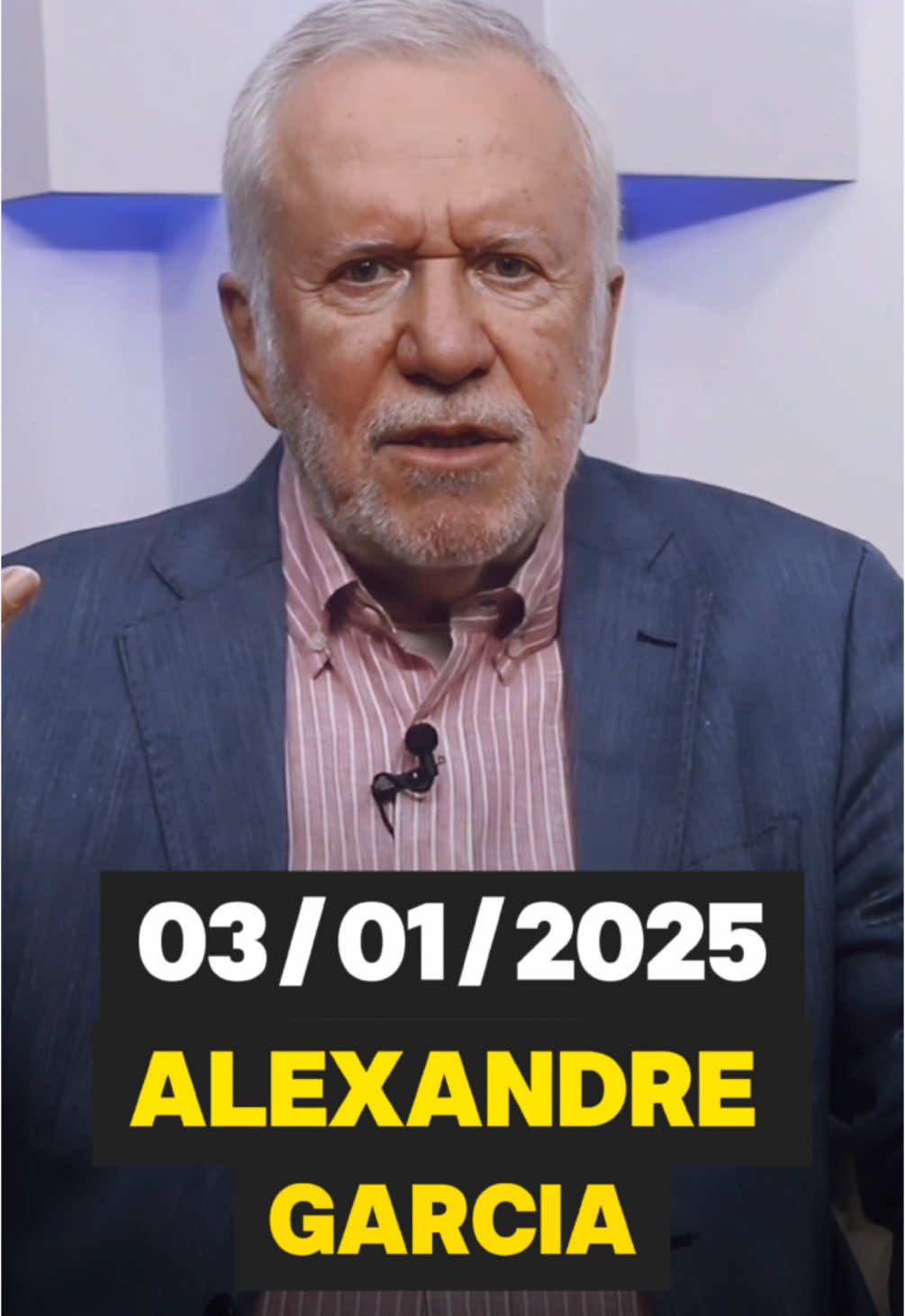 ALEXANDRE GARCIA - 03/01/2025   #lula #inflação #picanha #dolar #alexandregarcia #bolsonaro #direitaconservadora #jornalismo #credibilidade #noticia #politica #atualização