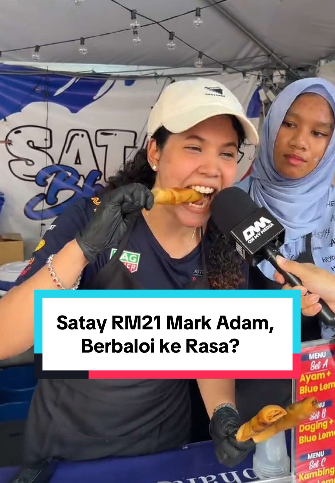 3 cucuk satay RM21? Berbaloi ke Satay Bhalut @officialmarkadam , kenyang ke?  #ohmymedia #ommmedia #Sataybhalut #videoviral #markadam