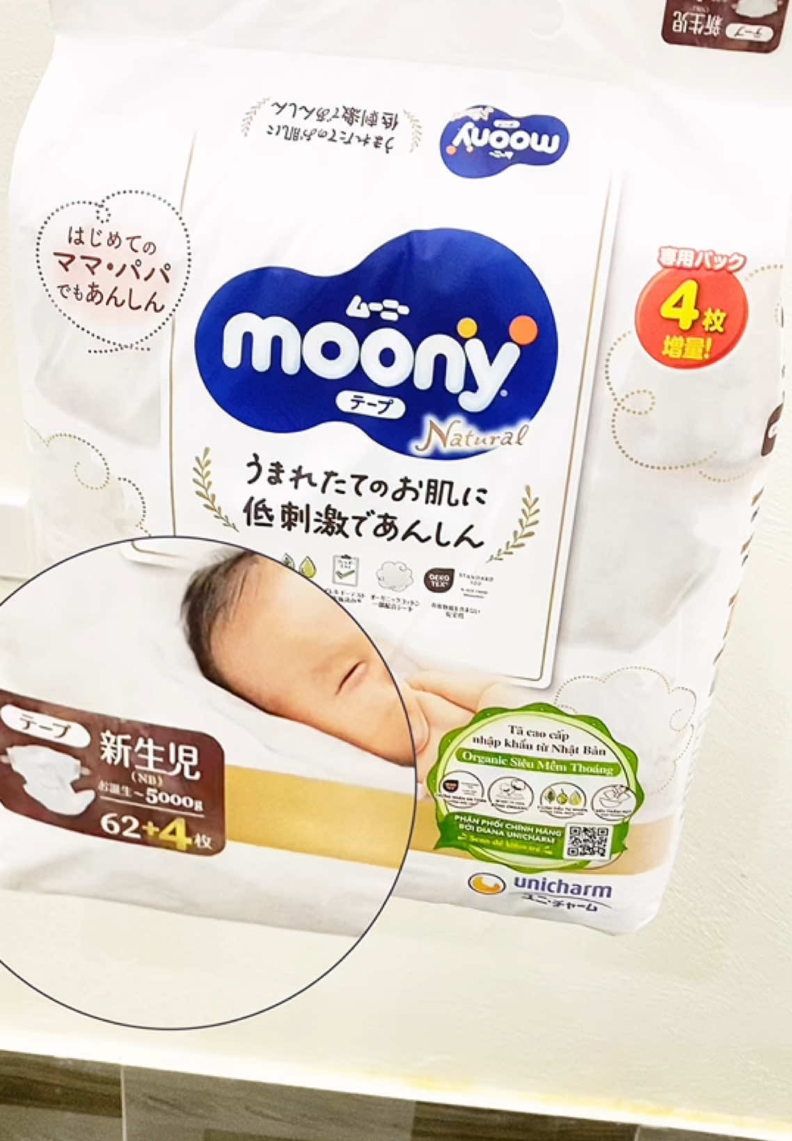 Bỉm xịn xò các mom nhé #gocnhocuacom #bimmoonytrang #bimmoonynatural #xuhuongtiktok #review 