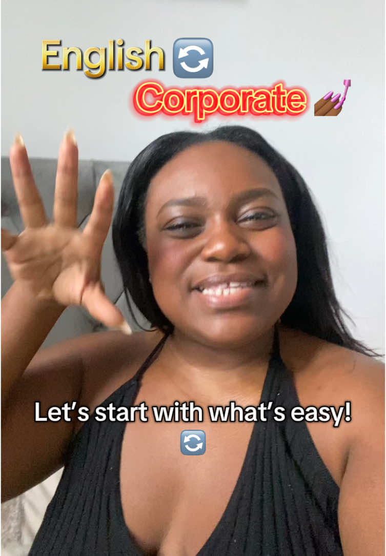 English to corporate translation 📝 Lets act like we’ve been here before shall we?🤣🙈 #fyp #joannabriggs #corporate #corporatejargon #corporatelanguage #howtosay #9to5 