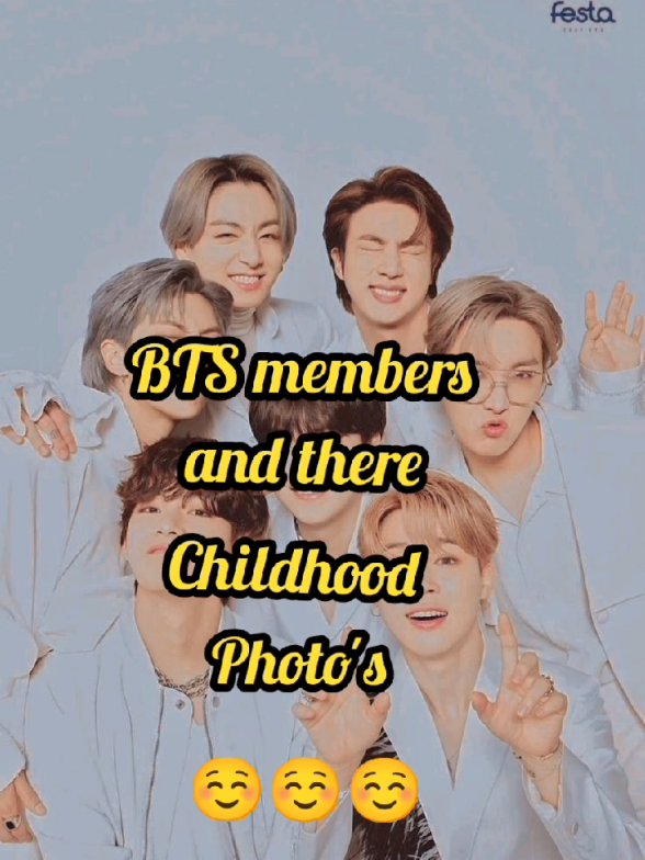 BTS members and there childhood photos #bts_official_bighit #viralvideo #foryoupage #viralvideo 