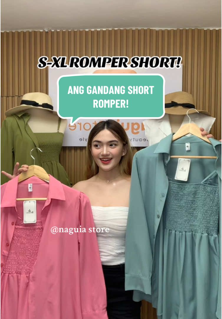 2in1 Romper Short! 💕🫧 #fyp #naguiastore 