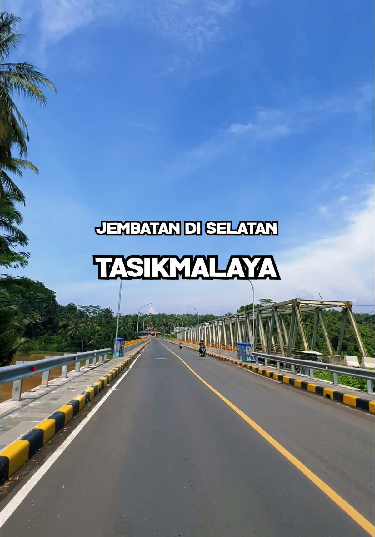 Ada yg pernah lewat jembatan ini? Coba absen yg tinggal di Tasik Selatan … #tasik #tasikmalaya #amazingtasikmalaya #tasikselatan 