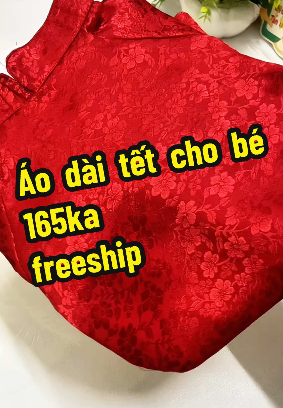 Áo dài tết cho bé gái #aodaitetchobe#xh#xhtiktok#SamTetBaoVui