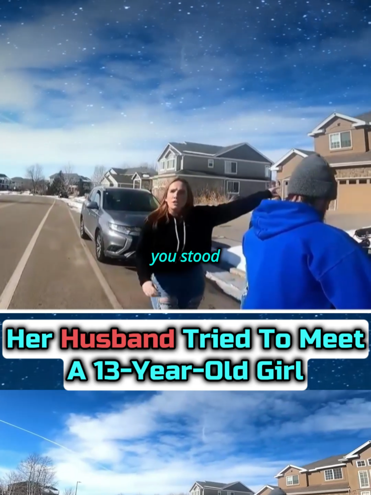 Her Husband Tried To Meet A 13-Year-Old Girl #bodycam #police #cops #copsoftiktok