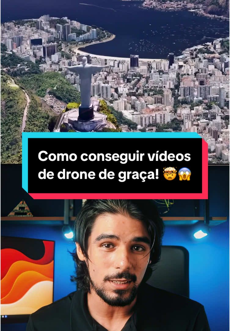 🚨 Comenta “drone” que eu te mando o link. Como conseguir vídeos de drone de graça! 🤯 O nome da ferramenta é Google Earth Studio. #drone #googleearth #googleearthstudio #google #tecnologia #tech 