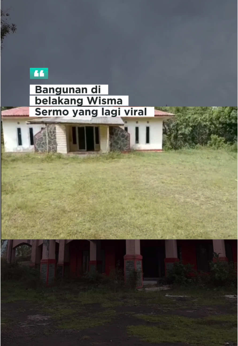 Ini dia bangunan belakang wisma sermo yang lagi viral Video by: @Ipuel Ajja  Loc: Wisma Waduk Sermo,Kulon Progo, Yogyakarta #potretkulonprogo #kulonprogo #jogja #wates #wisatakulonprogo #wisatajogja #yogyakarta