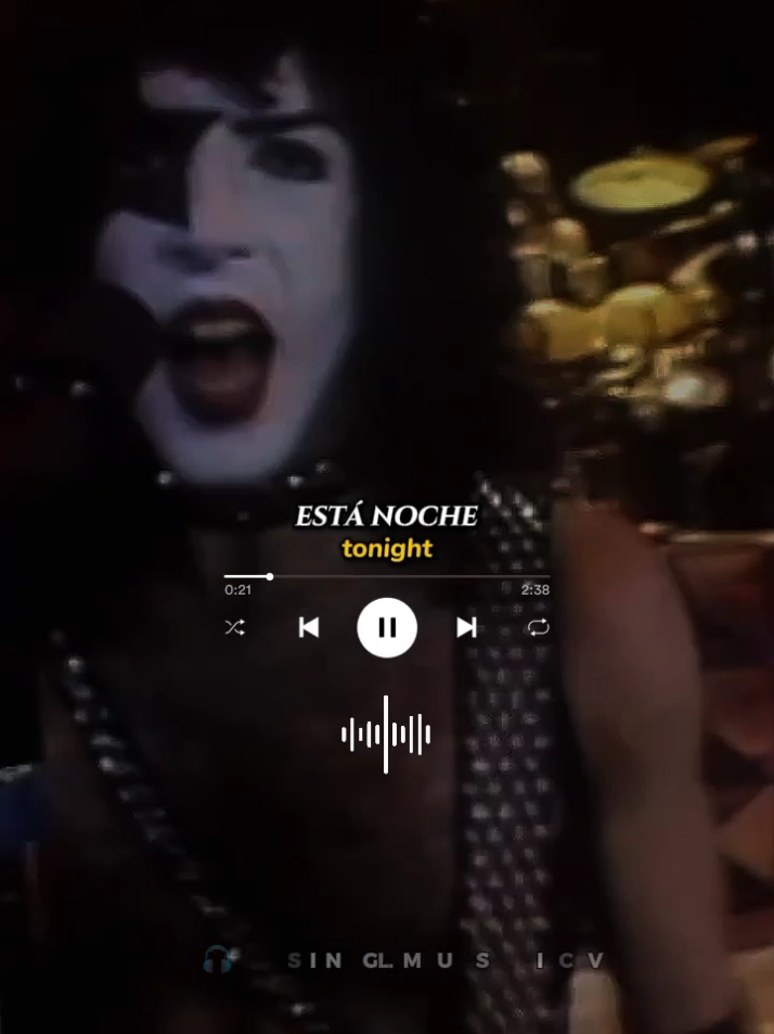 • • • #kiss #iwasmadeforlovingyou  #rock #parati #letrasdecanciones 