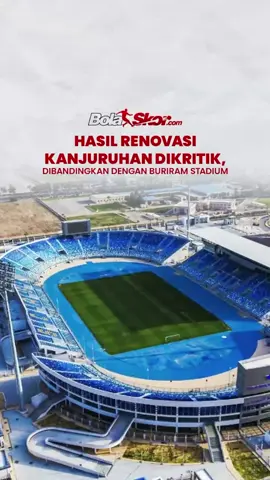 Stadion Kanjuruhan mendapat kritik dari publik pasca mengalami renovasi dengan anggaran ratusan miliar. Gimana, Sob? Setuju hasilnya b aja? 🤔 #bolaskorcom #stadionkanjuruhan #buriram #renovasi 