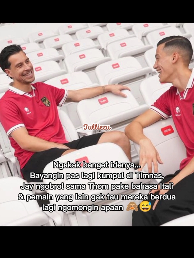 Ide yang bagus ya Bang Jay 😅 #jayidzes #bangjay #thomhaye  #leadership #webelieve #bestcaptain #timnasindonesia 