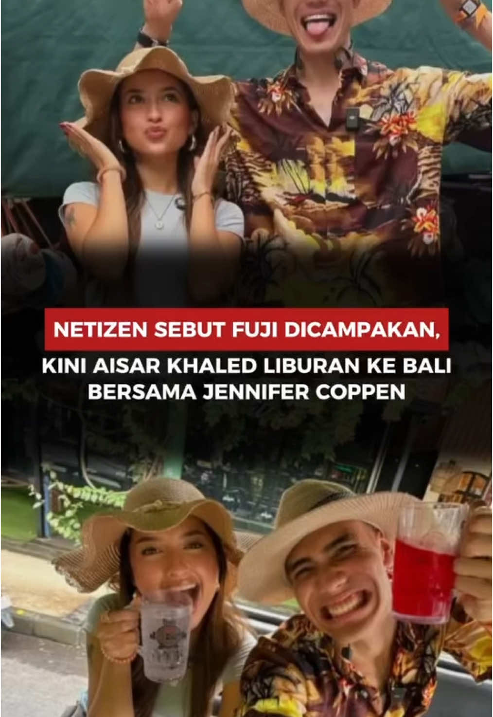 Aishar Khaled Liburan ke Bali Bersama Jennifer Coppen😱