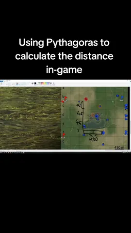 Always good to listen in class- using Pythagoras to calculate the distance in #warthunder mid-game