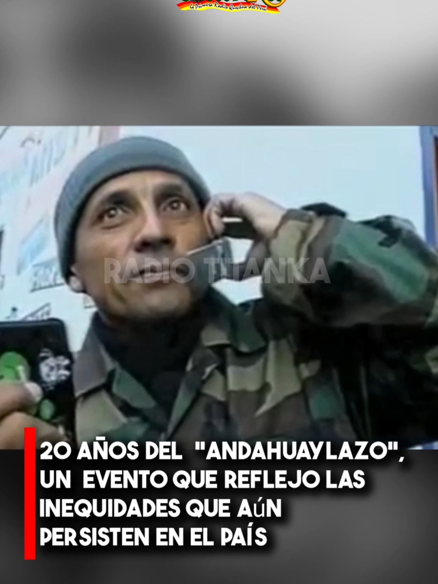 #Andahuaylazo || Del 1 ene. al 4 ene. se recuerda el Andahuaylazo un hecho que ocurrió hace 20 años, que reflejo las fracturas sociales y políticas del Perú, como resultado de esta insurrección armada liderada por Antauro Humala fallecieron 4 policías y 2 reservistas. #AntauroHumala #ANDAHUAYLAS