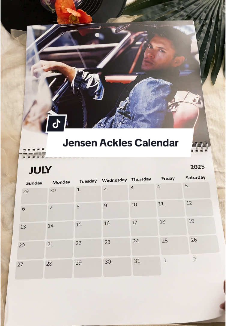 Replying to @Juli-Hannah Lawson 2025 Jensen calendar to help with my obsession 😩😭 #jensenackles #jensenacklesedit #deanwinchester #deanwinchesteredit #supernatural #supernaturaledit #spn #calendar #calendar2025 #wallcalendar 