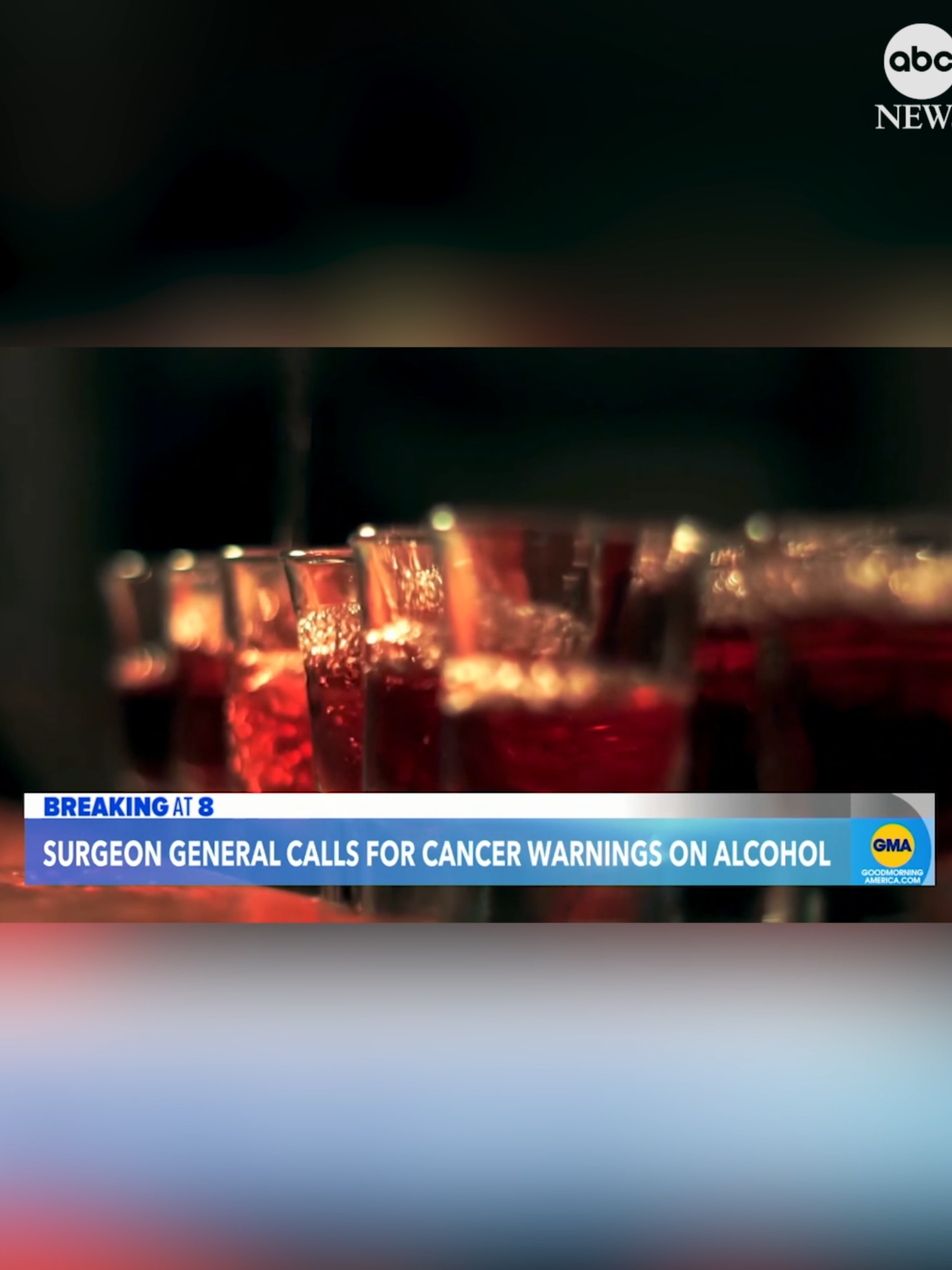 The U.S. surgeon general issued an advisory on Friday warning of a link between alcohol consumption and cancer risk. Alcohol consumption is the third leading preventable cause of cancer in the United States, after tobacco and obesity, according to the surgeon general's advisory. #news #health #cancer #alcohol