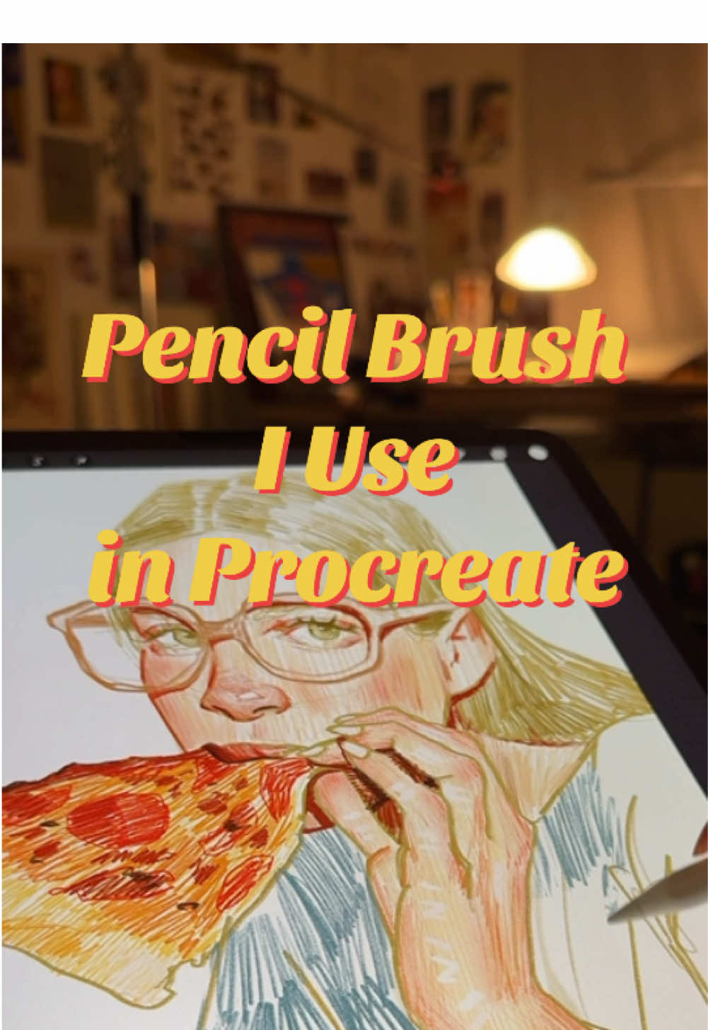 Hi! I’ve been getting a lot of questions about the brush I use in my recent artwork. It’s simple: I use the HB Pencil from Procreate’s Sketching set. I tweak the max size to around 120% for added flexibility. Hope this helps! . . . @Procreate #brush #pencil #drawing #painting #sketching #sketch #draw #paint #artwork #procreate #procreateart #procreatetutorials #procreatedrawing #procreatetips #art #artwork 