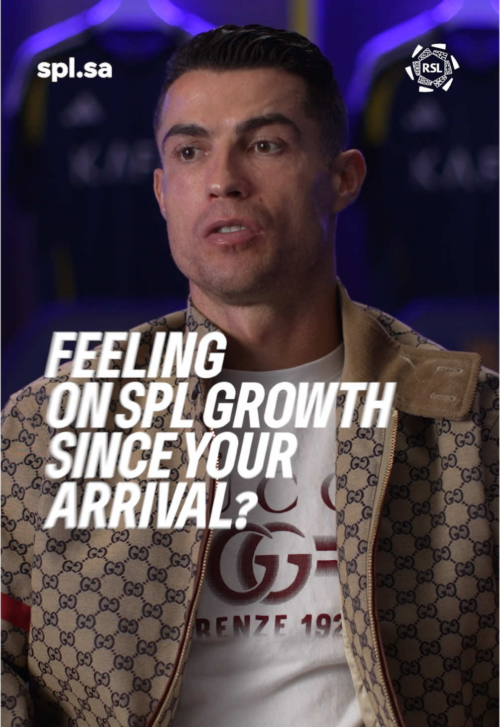 The Ronaldo effect on RSL is huge, and the GOAT 🐐 wants to keep it 🆙🔝 #SPL #cristianoronaldo 