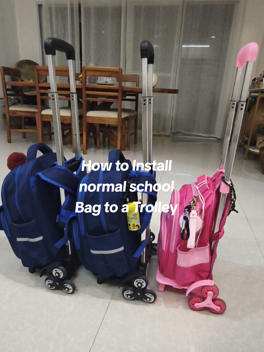 #Howtoinstallnormalbagtoatrolley #Trolleyforkidsbag #Schoolbagwithtrolley #trolleyforschoolbag #AluminumTrolleyluggage #AluminumAlloyTrolley