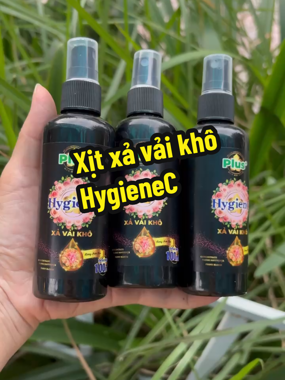 Xịt xả vải khô HygieneC #xitxavaikho #xitthomquanao #xitvaikhohygienc #taphoaruby #banhangtiepthilienkettiktok 