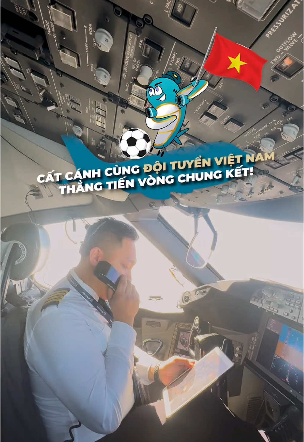 Đừng bỏ lỡ khoảnh khắc lịch sử! Cùng #vietnamairlines cổ vũ hết mình cho đội tuyển bóng đá quốc gia Việt Nam tại ASEAN Cup 2024!!!  #VanDamNangNiu #aseancup #doituyenvietnam #vietnam #vietnamvodich