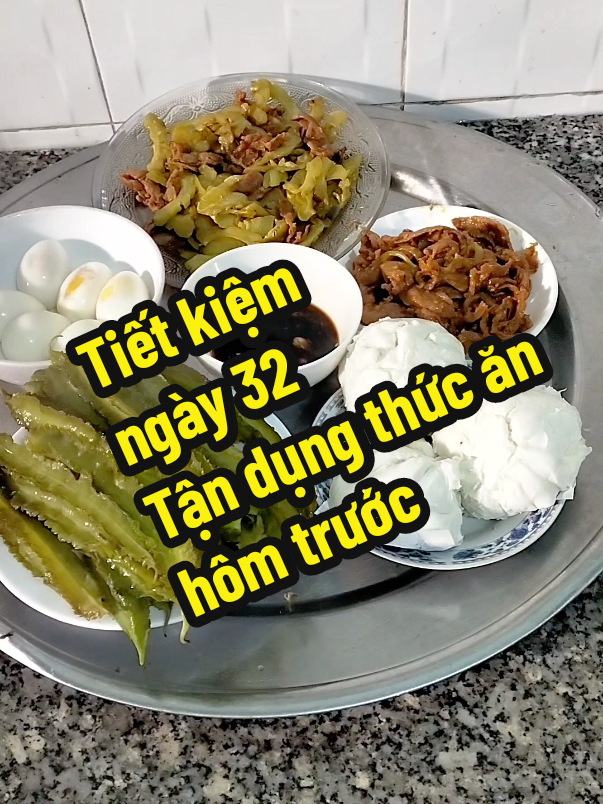 Tiết kiệm ngày 32. Dư 100k #cuocsong #tietkiem 