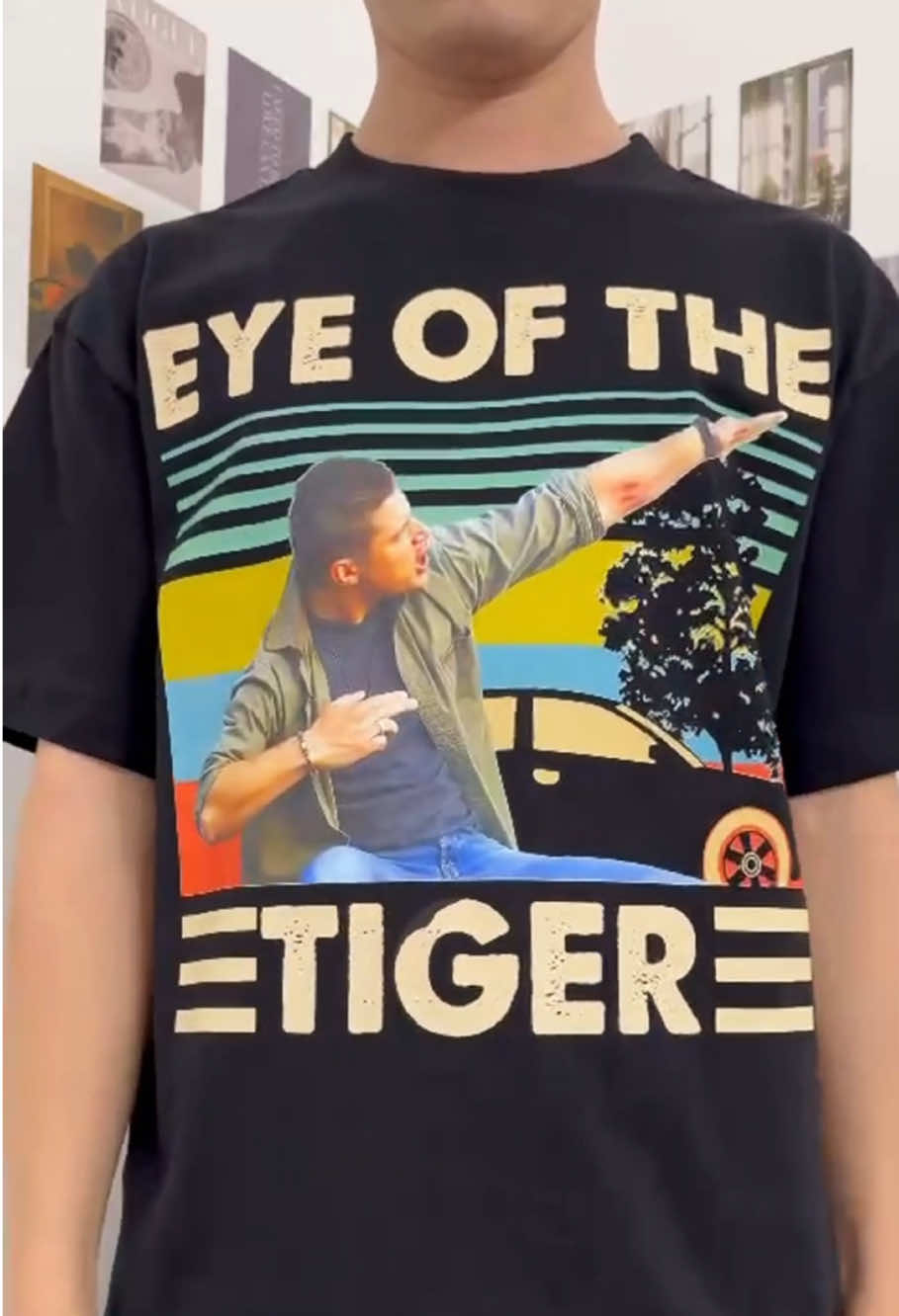 Eye of the Tiger Suppernatural T Shirt ❤️📽️📽️ #suppernatural #suppernaturaledit #suppernaturalmovie #suppernaturalseries #suppernaturalfans #winchesters #spnfamily #spnfamily #winchestershirt #foryoupage #fyp #trending #fypシ #eyeofthetiger 