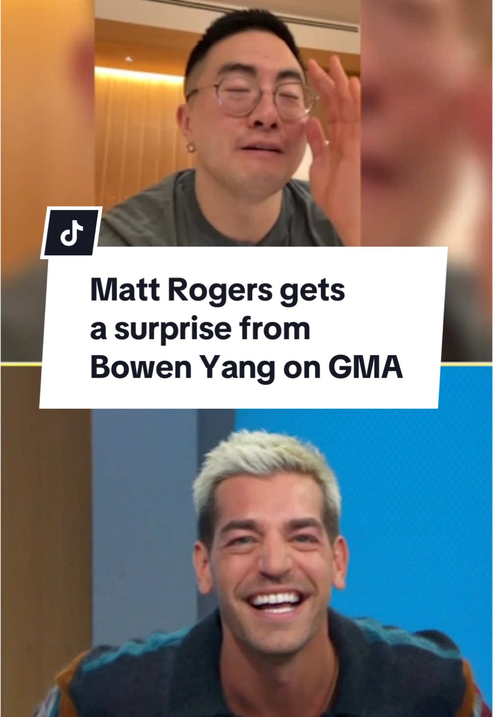 @Matt Rogers' biggest fan Bowen Yang has a very important question for him... On a completely unrelated note, Matt is now accepting submissions for Valentine's Day.  #mattrogers #bowenyang #lasculturistas 