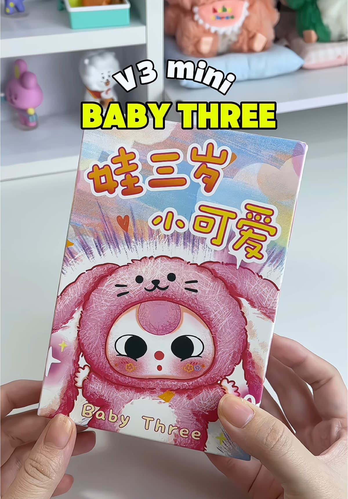 Ai chơi V3 mini hemm #review #unbox #babythree #babythreev3mini #blindbox 