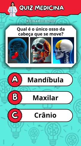 Quiz medicina! #quiz #medicina #anatomia #enfermagem #conhecimento #perguntaserespostas 