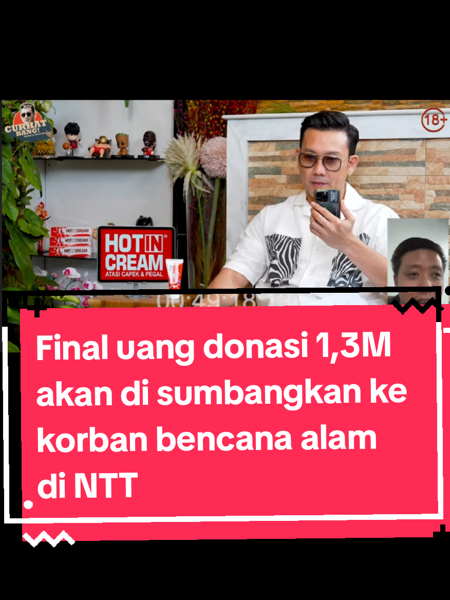 Final uang donasi 1,3M akan di sumbangkan ke korban bencana alam di NTT. #hotmanparis #novi #zanzabella #dennysumargo #pratiwinoviyanthi #farhatabbas #hotmanparis #agus #viralvideo #viral #fyppppppppppppppppppppppp #tiktok #novi #rdlaw #trendingvideo #trending #fypage #foryou #fypシ゚ #fyp