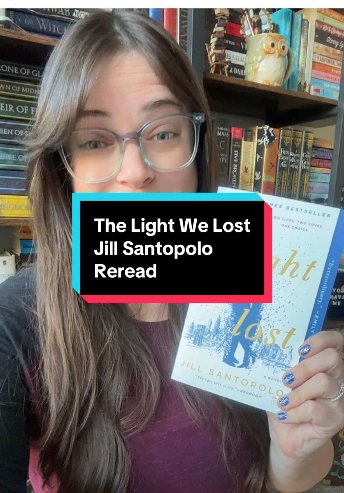 I will never not recommend The Light We Lost by Jill Santopolo. It’s one of my all time favorite books. A tragic love story spanning 13 years after 9/11. Also the sequel come out this year!! #BookTok #booksinreallife #adultbooktok #thelightwelost #bookreview #bookreread 