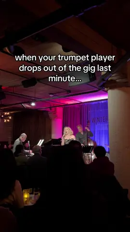 the show must go on #mouthtrumpet #jazz #singer 