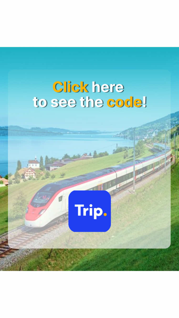 ✨Where are you planning to travel in 2025?  👉Remember to click on our bio link, download the Trip.com APP, and use the code 