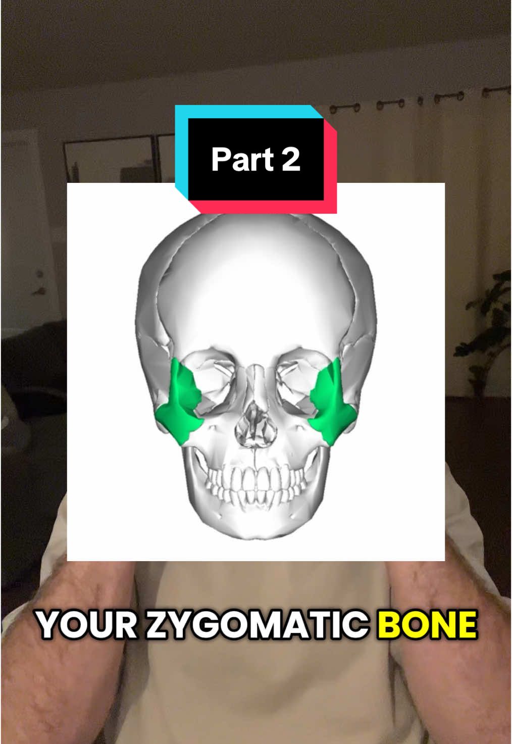 Okay here’s a tutorial on zygo pushing part 2 #GlowUp #looksmax #jawline 